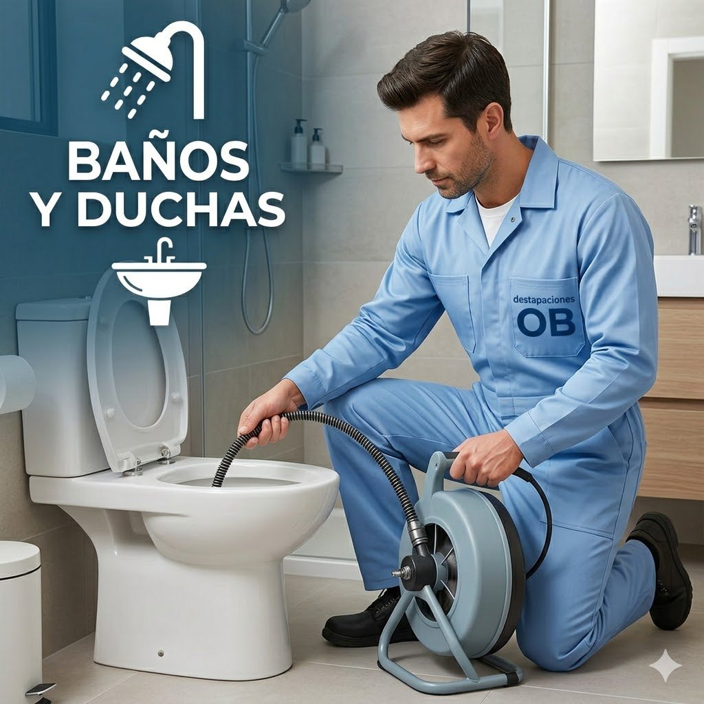 Destapaciones de baños