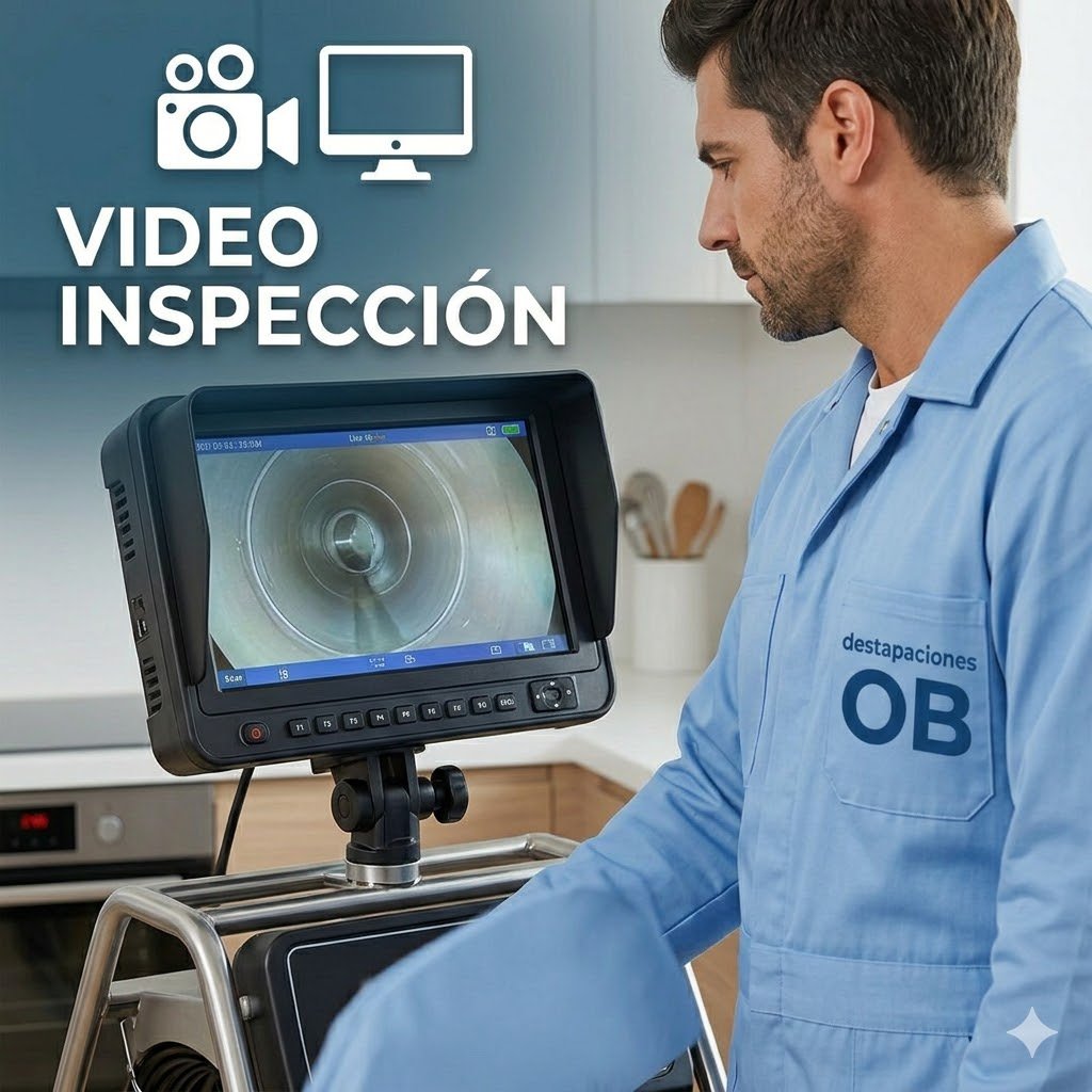 Video inspección de cañerías con cámara