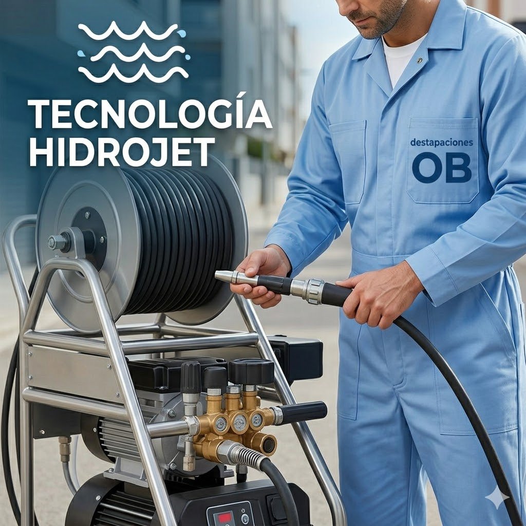 Limpieza de cañerías con Hidrojet